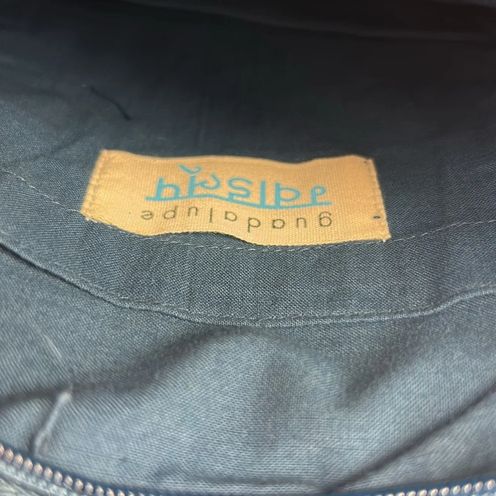 NWT Guadalupe Cacatua Beaded Clutch in Blue - Picture 6 of 8